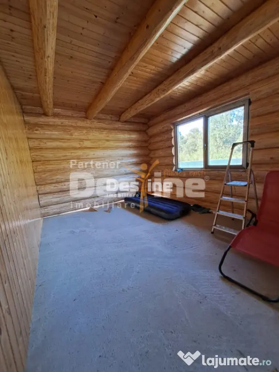 Ciurbesti - Miroslava, Cabana de lemn 117mp, 109.900 euro