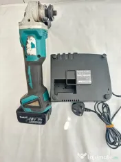 Polizor unghiular makita cu acumulator de 18 v