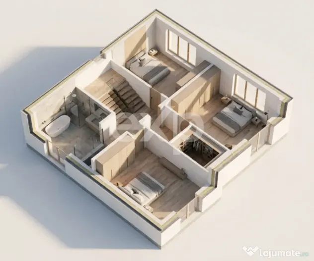 TVA inclus | Casă Modernă cu 4 camere in Trivale | Ansambl