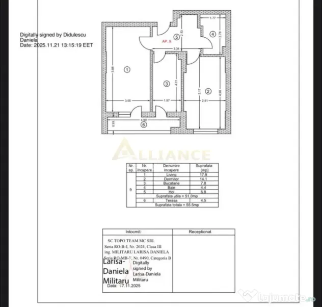 Apartament 2camere decomandat gata de mutare Metrou Berceni