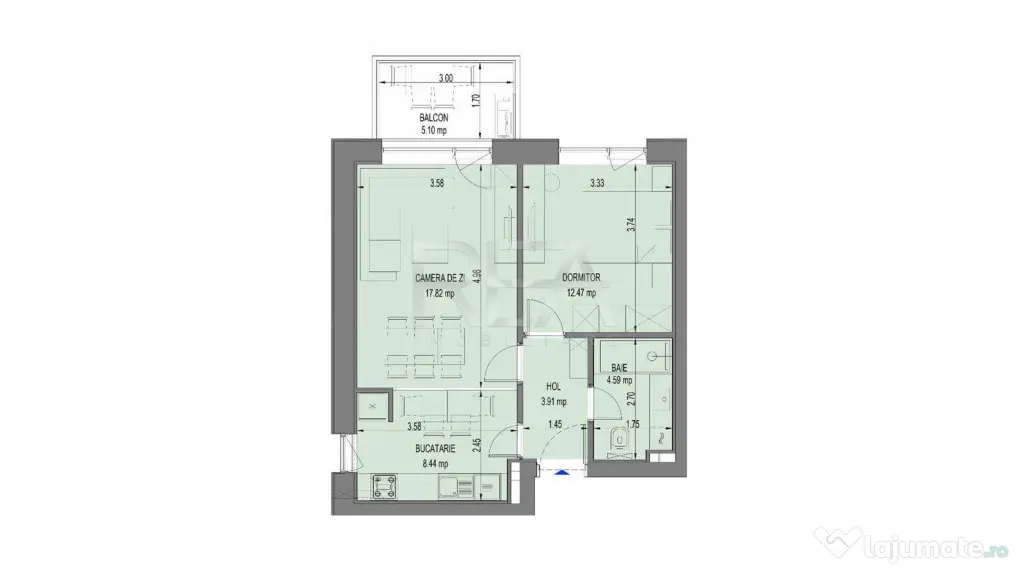 2 Camere Nusco city Faza 2- Investitie , finalizare iulie