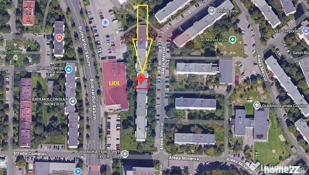 Apartament 2 camere, b-dul Saturn, lângă LIDL