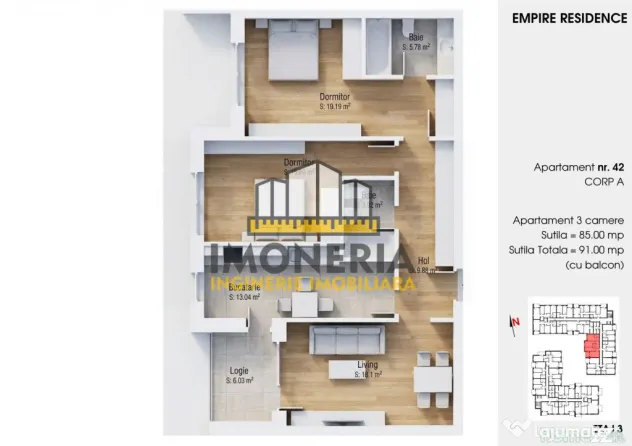 Empire Tornadei 2 – 0% Comision, 3 camere, fotovoltaice 6