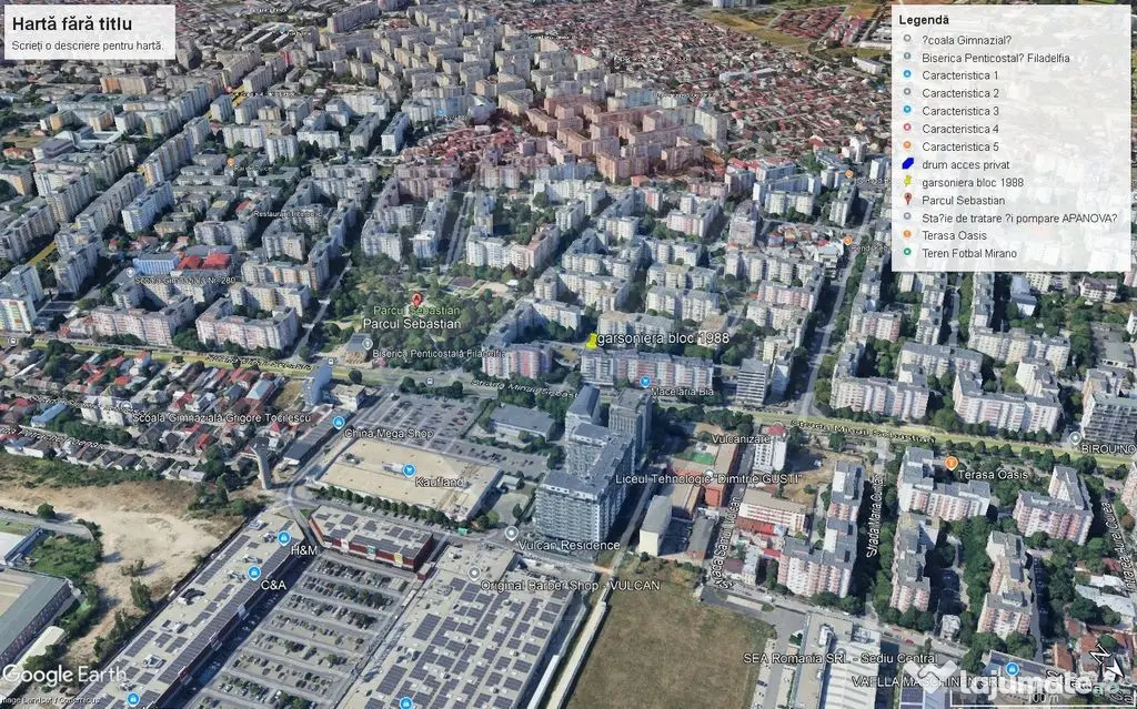 Garsoniera în zona Sebastian, spatioasa, luminoasa, libera