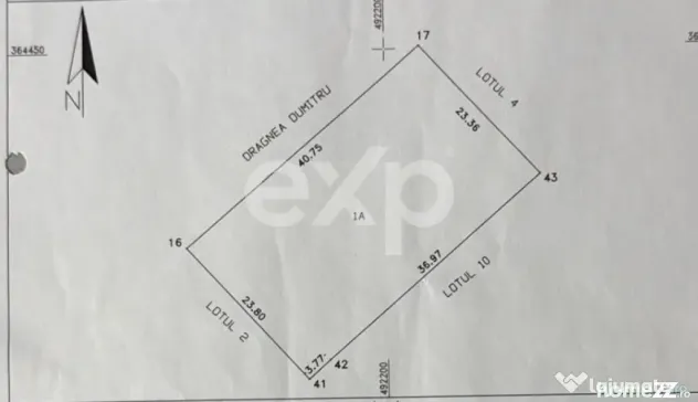 Lot ideal pentru casă – 959 mp, Bradu Central, deschidere