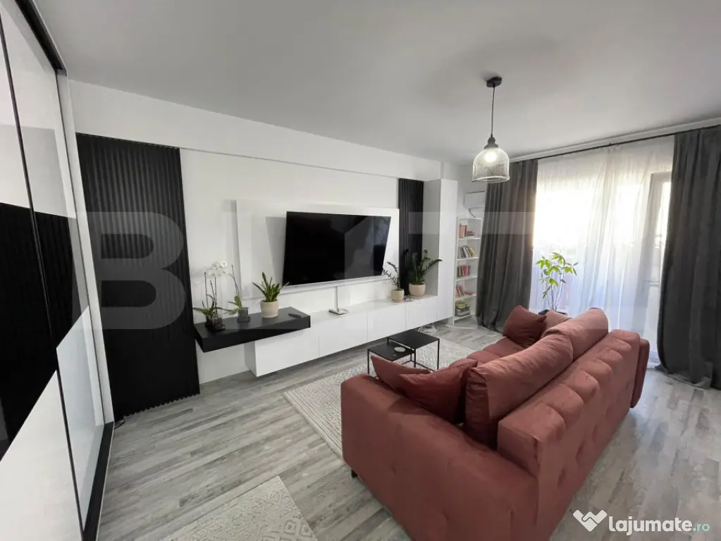 2 Camere Decomandat, Bloc Nou (2021) + Loc de Parcare Inclus