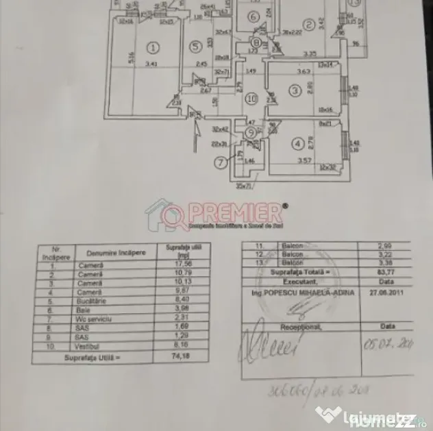 Aparatorii Patriei - Spiru Haret apartament 4 camere
