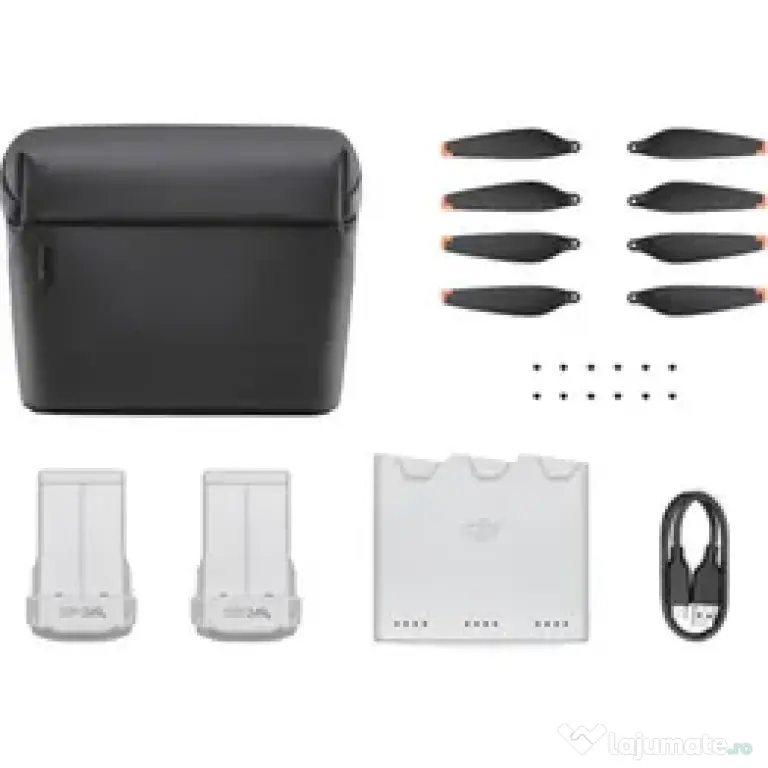 DJI Mini 3 PRO + Kit Accesorii + 3 baterii normale + o baterie Plus 47 min