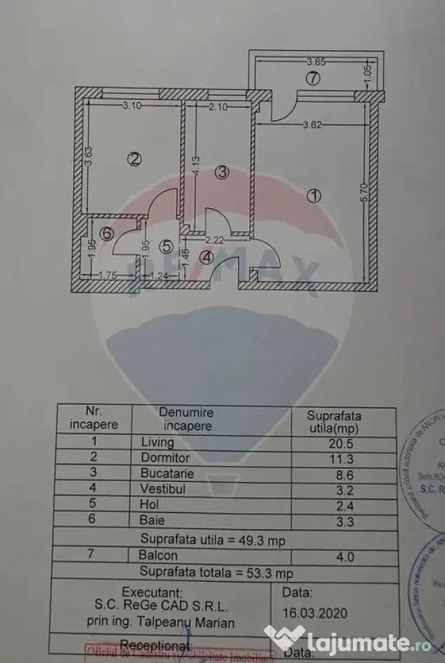 Apartament cu 2 camere de vânzare în zona Theodor Pallady