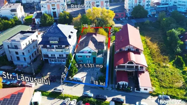 Pensiune cu 10 camere de vânzare în zona Centrala din B...