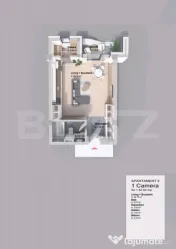 Apartament MODERN 1 camera intr un Complex Rezidential NOU l 
