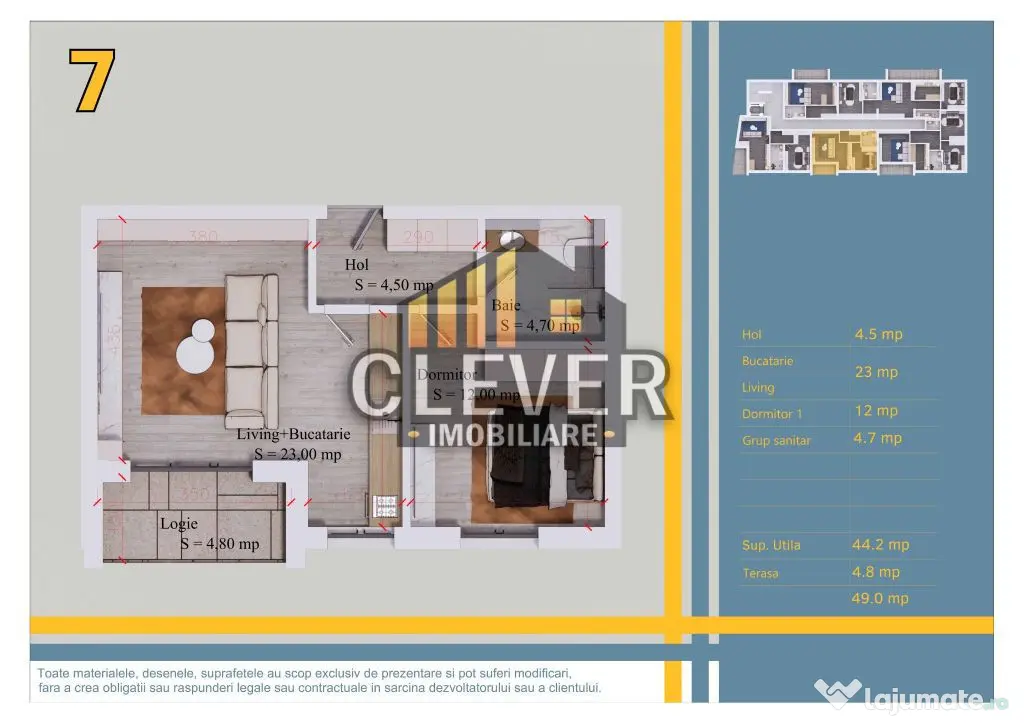 Apartament 2 camere-Comision 0%, metrou Teclu - Pallady