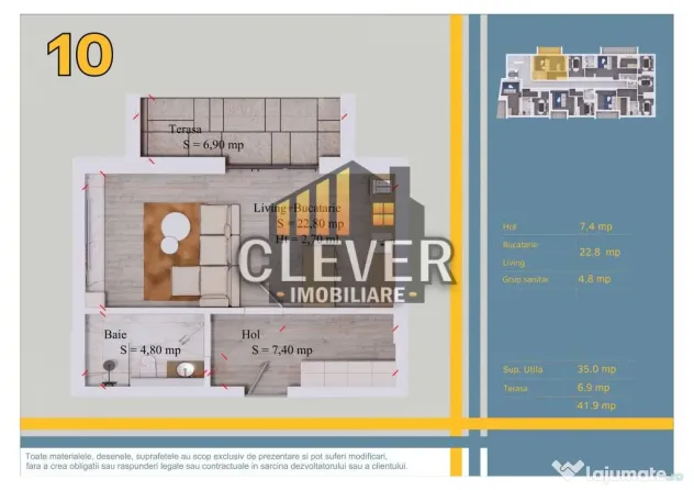 Garsonieră 42mp-Comision 0%, Pallady | 12 min metrou Teclu