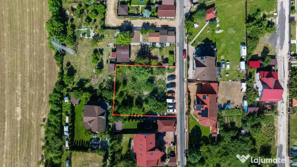 Teren intravilan de vânzare – 876 mp, Săcele, Strada ...