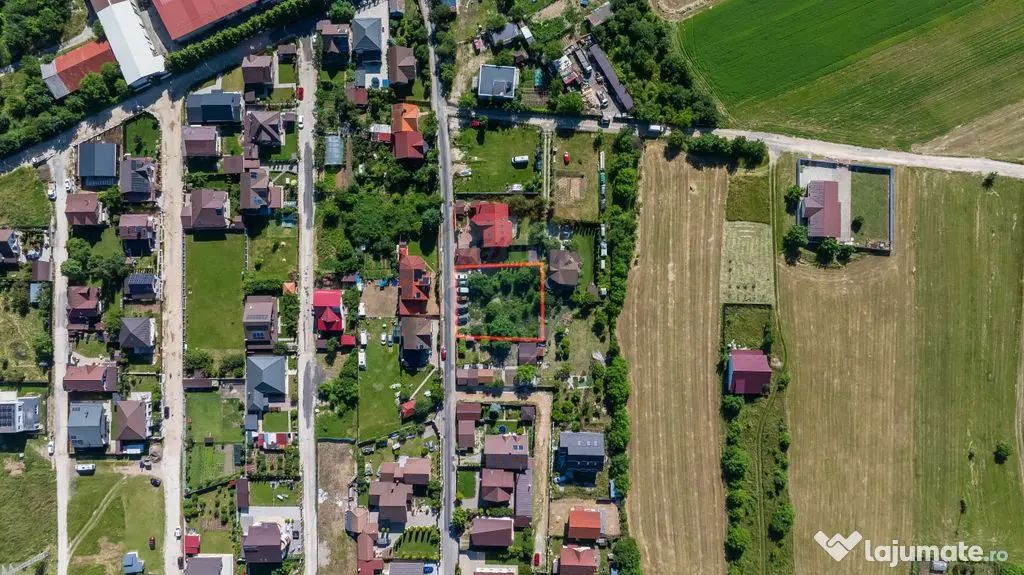 Teren intravilan de vânzare – 876 mp, Săcele, Strada ...