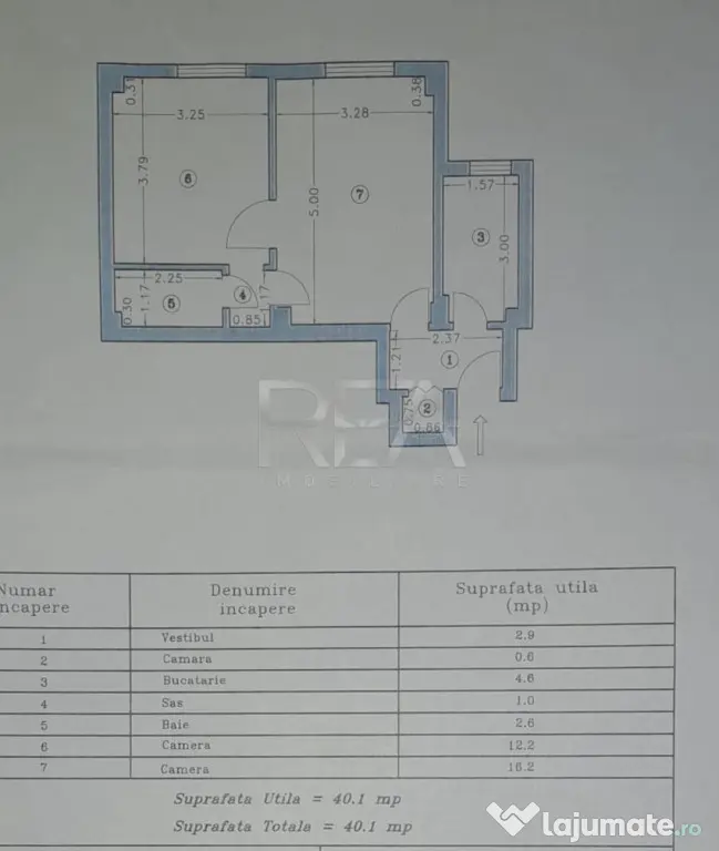2 camere- Centrala Proprie- Etajul 2- Sebastian/Calea Rahove