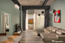 Apartament 3 camere decomandat mobilat si utilat lux bloc no