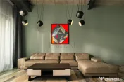 Apartament 3 camere decomandat mobilat si utilat lux bloc no