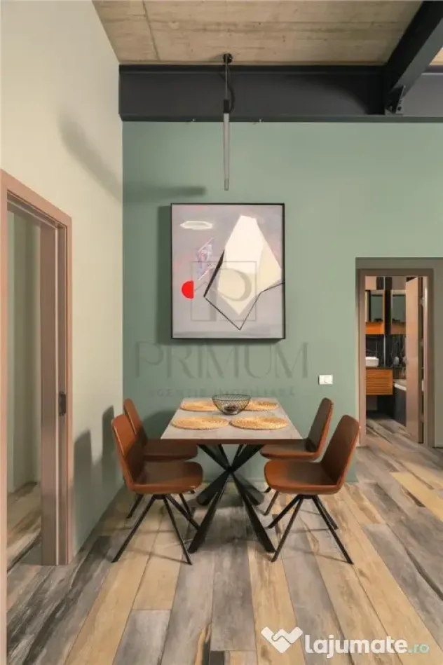 Apartament 3 camere decomandat mobilat si utilat lux bloc no