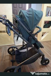 Cărucior Chipolino Amore 3 în 1 + Scaun Auto I-Size, Stare Excelentă 