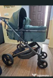 Cărucior Chipolino Amore 3 în 1 + Scaun Auto I-Size, Stare Excelentă 
