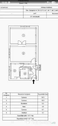Apartament doua camere, zona Luica - Cimitirul Evreiesc. Bucuresti 