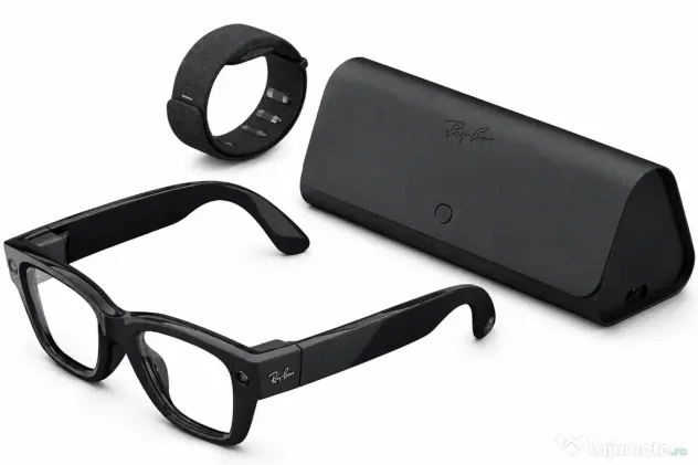 Ochelari Meta x Ray-Ban Display & Neural Band AI