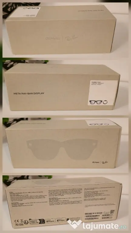 Ochelari Meta x Ray-Ban Display & Neural Band AI