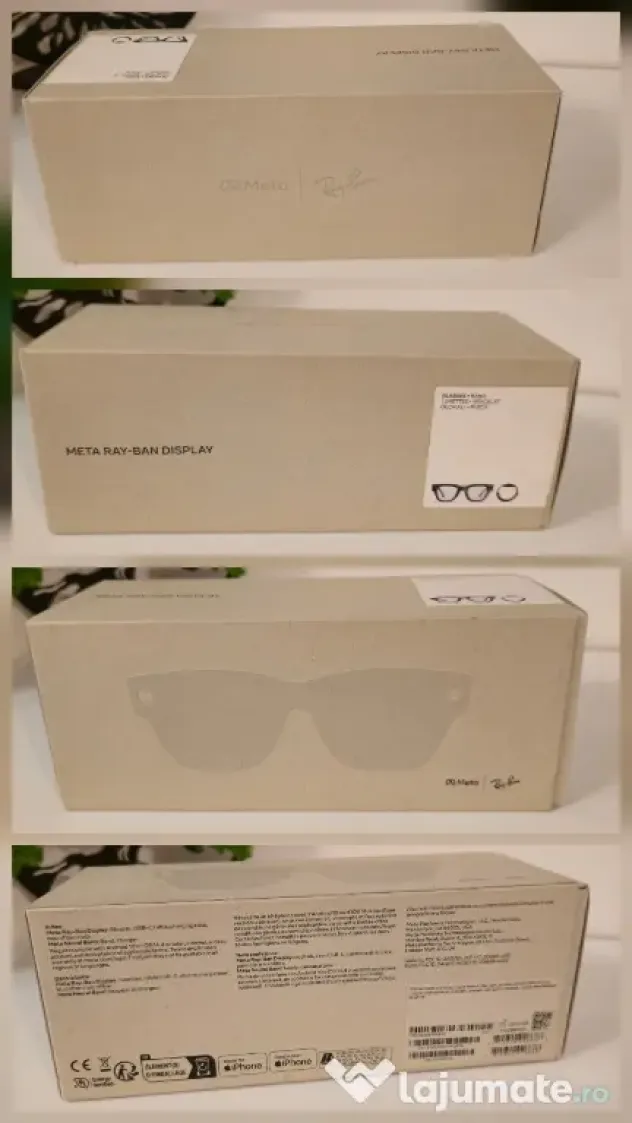 Ochelari Meta x Ray-Ban Display & Neural Band AI