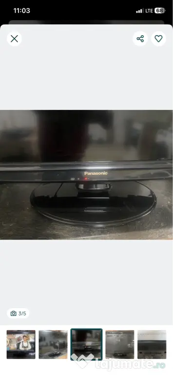 Vânt TV panasonic