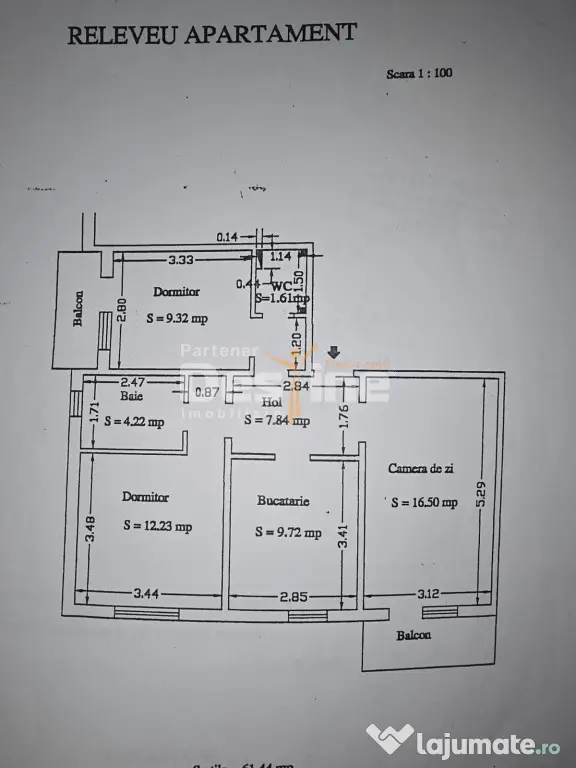 Apartament de vânzare | Zona TÂRGU CUCU | semidecomandat,