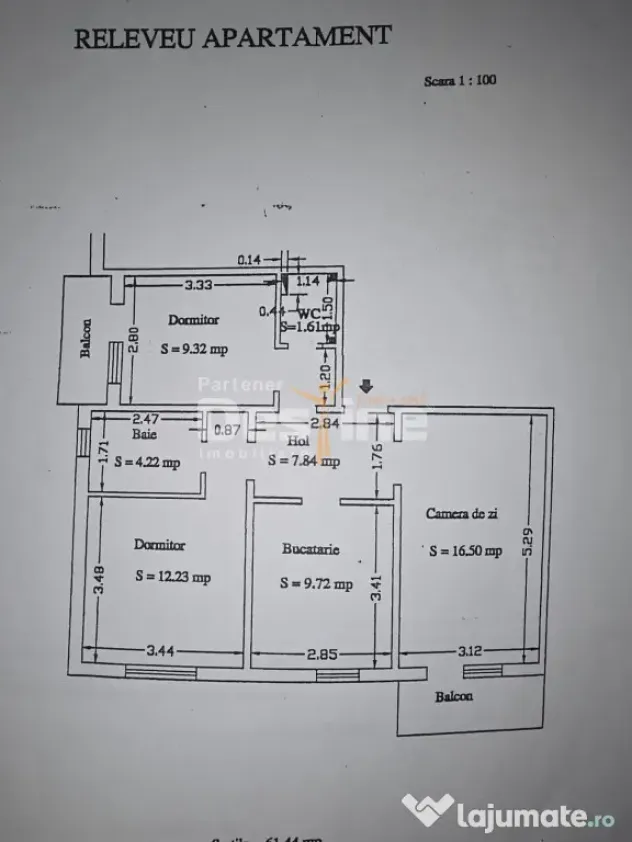 Apartament de vânzare | Zona TÂRGU CUCU | semidecomandat,