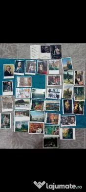 Set complet cărți poștale sovietice   Galeria de Stat Tretiakov, Moscova 
