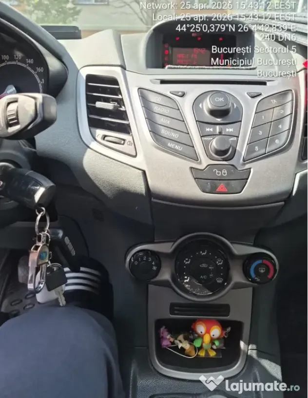 Vând Ford Fiesta VI, motor 1.25 benzina, 82 CP