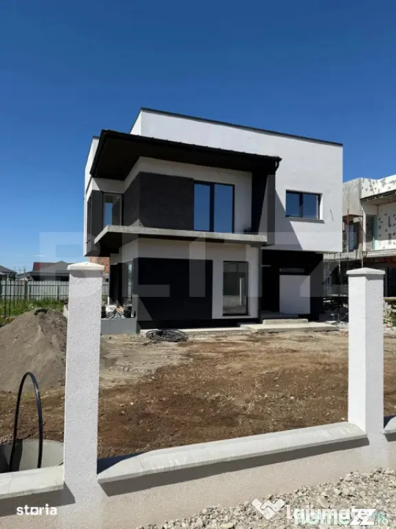 Casă individuală nouă | 128 mp | Teren 417 mp | Cartier I - Tarlungeni (Brasov)