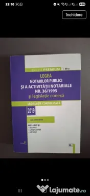 Legea Notarilor Publici - 2019 