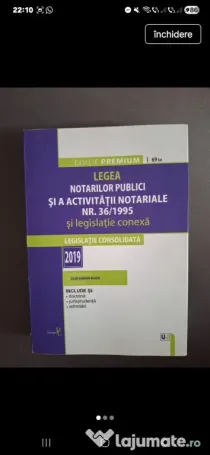 Legea Notarilor Publici - 2019