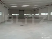 Hală de închiriat– 740 mp, acces facil pentru TIR și ac 