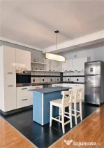 Duplex cu teren 522 mp - asfalt - panouri si garaj - mobila