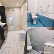 Duplex cu teren 522 mp - asfalt - panouri si garaj - mobila 