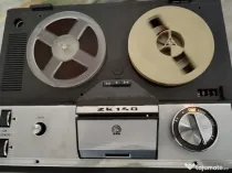 magnetofon Unitra zk140 pe lămpi