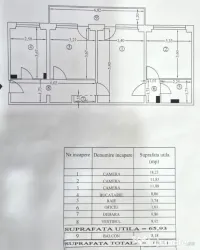 Apartament de vânzare, 3 camere, zona Lacul Tei, sector 2 