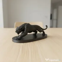 Figurină Decorativă Puma Elegantă, Obiect Artizanal pentru Interior