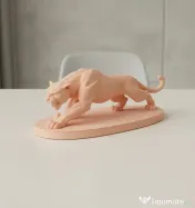 Figurină Decorativă Puma Elegantă, Obiect Artizanal pentru Interior 