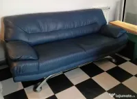 Set 2 canapele elegante din piele ecologică – stare impecabilă 