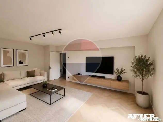 Apartament cu 3 camere de vânzare în zona Brailei