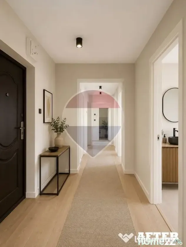 Apartament cu 3 camere de vânzare în zona Brailei
