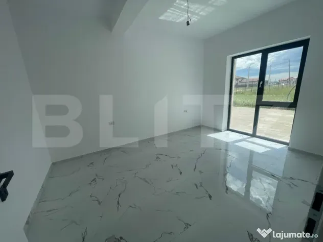 Apartament 2 camere la parter, 52.50 mp, zona Giroc