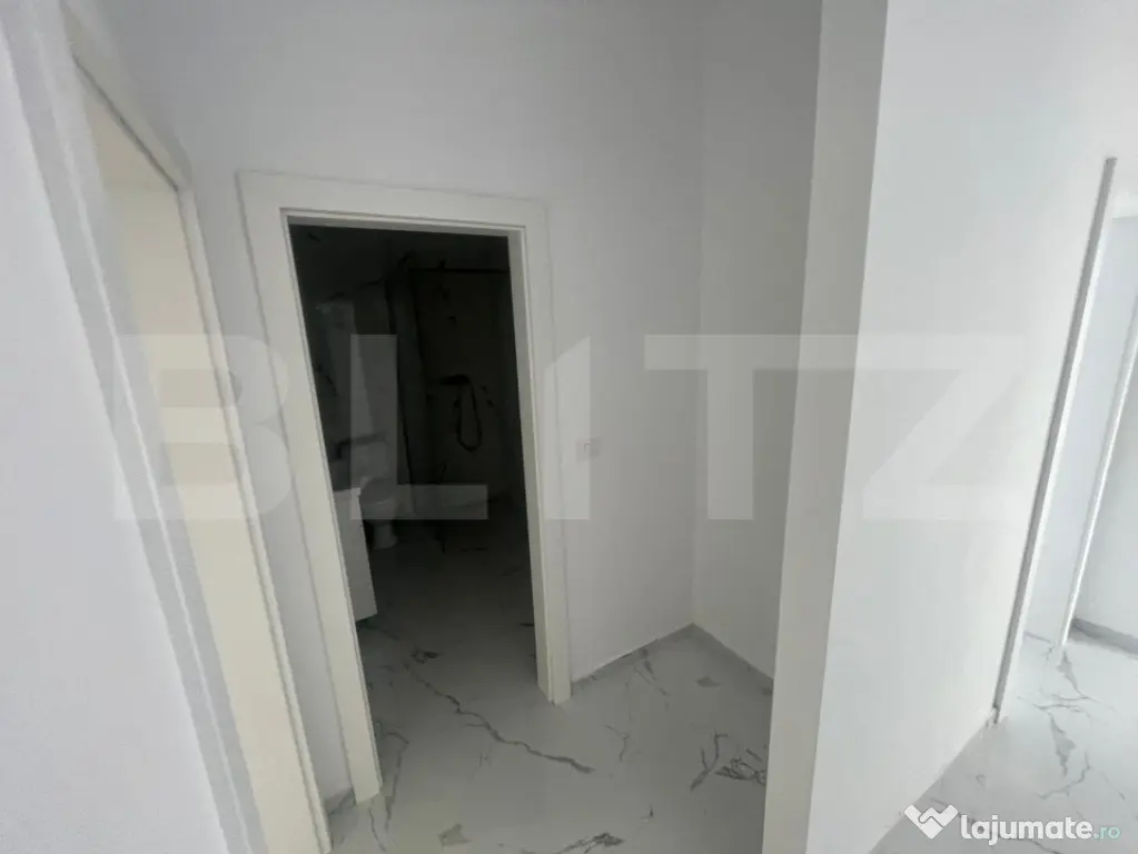 Apartament 2 camere la parter, 52.50 mp, zona Giroc