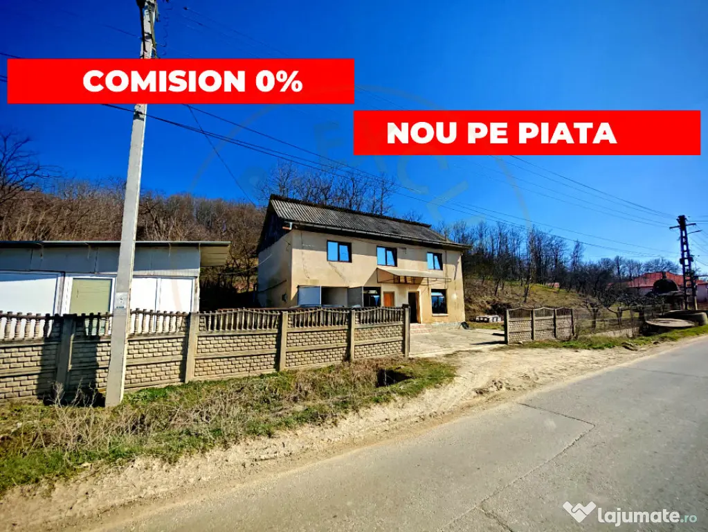 Casă cu teren generos în Dârmănești, Argeș-ideală pen
